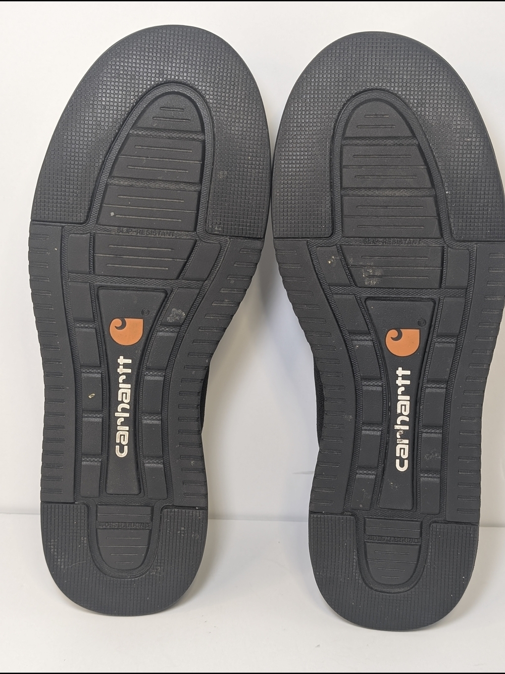 Carhartt Detroit Low Nano Toe Mens 9 Black Canvas Work Safety Sneakers - Picture 8 of 8